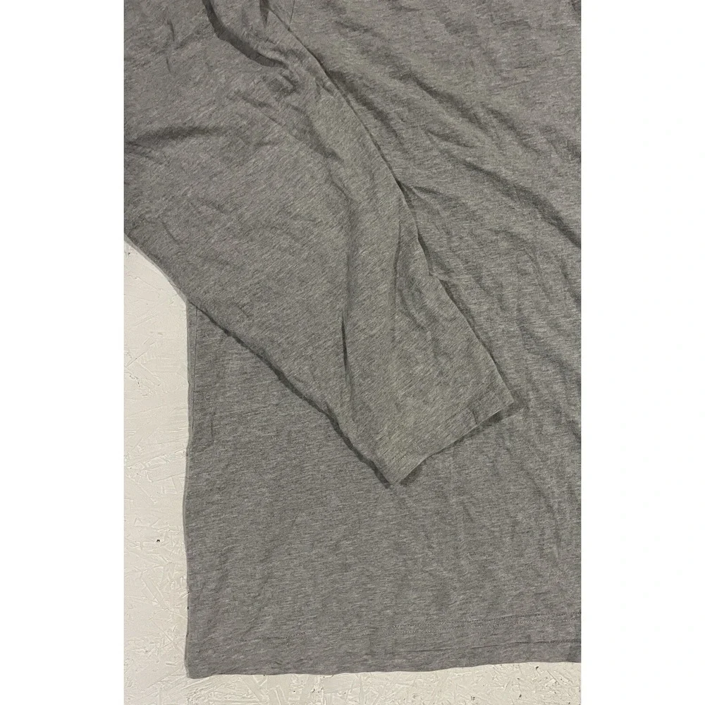 VINTAGE Polo Jeans Co‎ Ralph Lauren T-Shirt Men 4XT Gray Long Sleeve